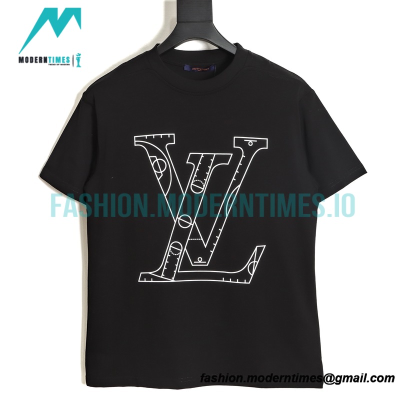 Louis Vuitton - Amp - NBA 21ss Co-branded Letter Short Sleeve Louis Vuitton - Amp - NBA 21ss Co-branded Letter Short Sleeve